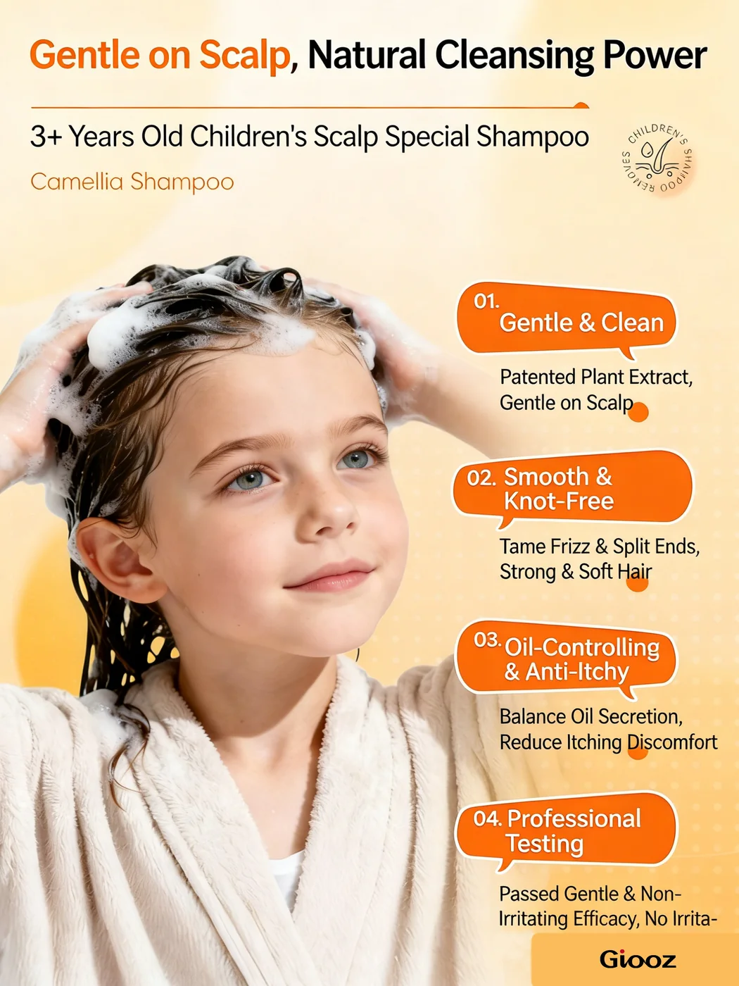 Camellia Shampoo detail view 3