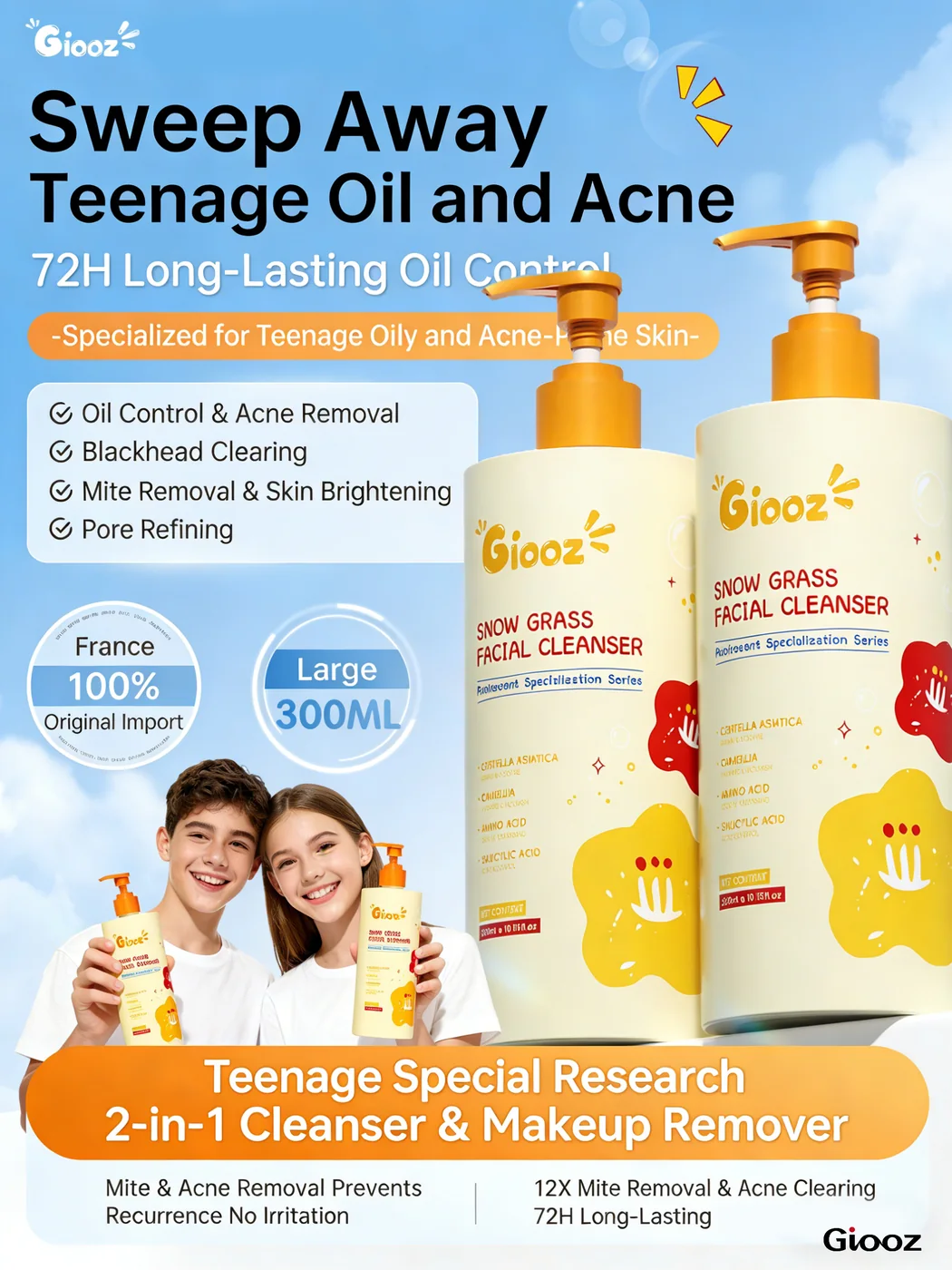 Centella Facial Cleanser detail view 1